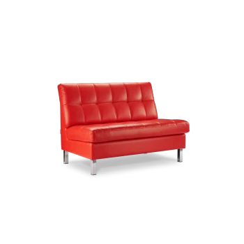 Диван прямой Поло красный