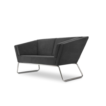 Диван прямой Ривз - 2 серый, бежевый