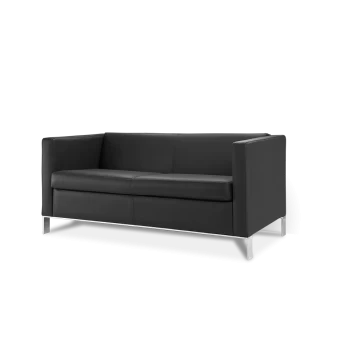 Диван прямий Стоун - 3 - NS чорний