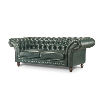 Диван прямой Чарлтон - 2 зеленый