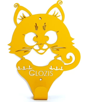 Вішалка настінна Дитяча Glozis Kitty Yellow H-017 17 х 13см