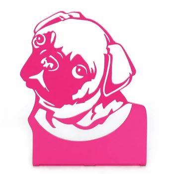 Упор для книг Glozis Mops G-023 15 х 10 см