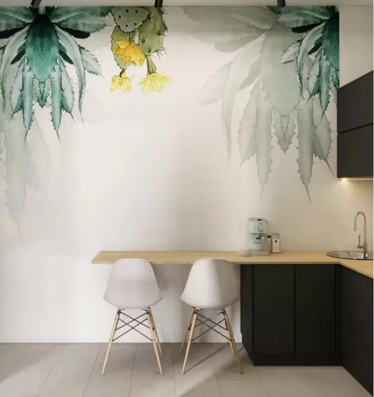 Кухня в дизайн-проект детского салона красоты "Happy kids", 63 м.кв — студия дизайна 10:02 Design Burean