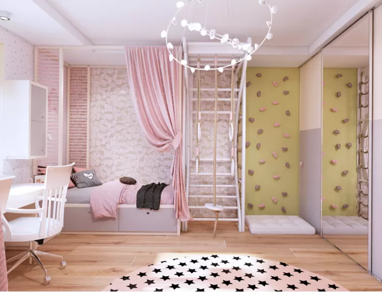 Детская в  квартире в ЖК Парковый — 121м.кв. — Challenge Design