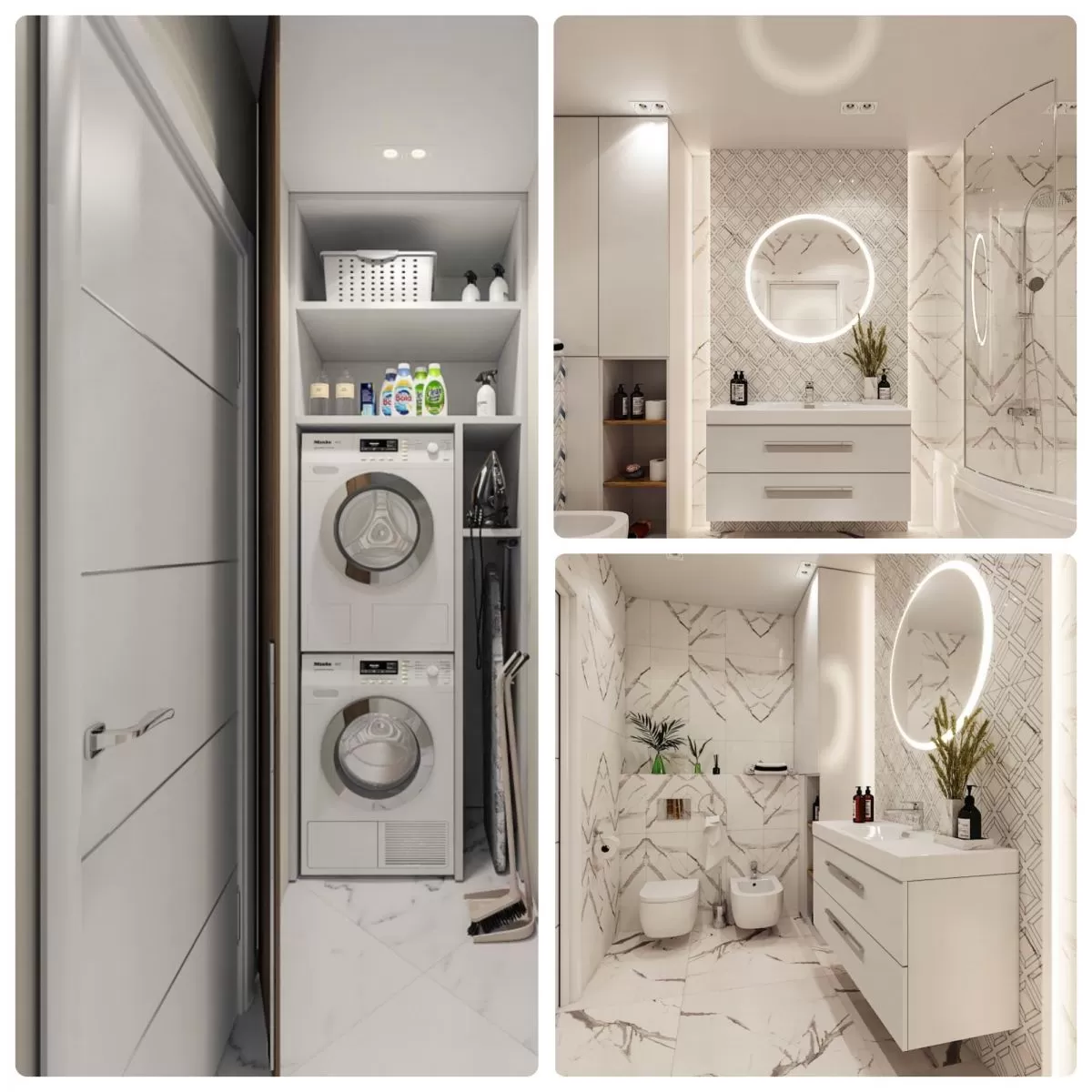 Фото реального проекту: ванна кімната NS interior Design