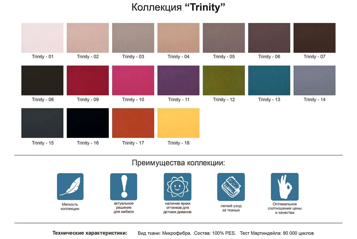 Ткань Trinity