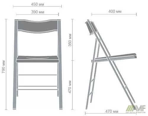 Характеристики Стул Ибица алюм пластик красный