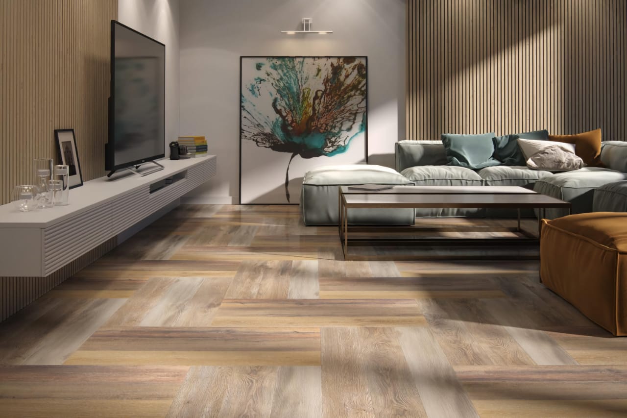 Вінілова підлога – сучасний матеріал для оформлення інтер'єрів