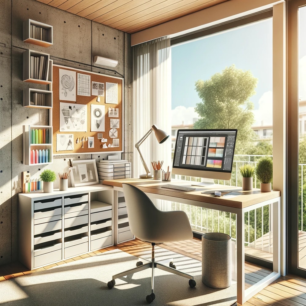 Совместная работа под одной крышей: как обустроить домашний офис для дизайнера и трейдера