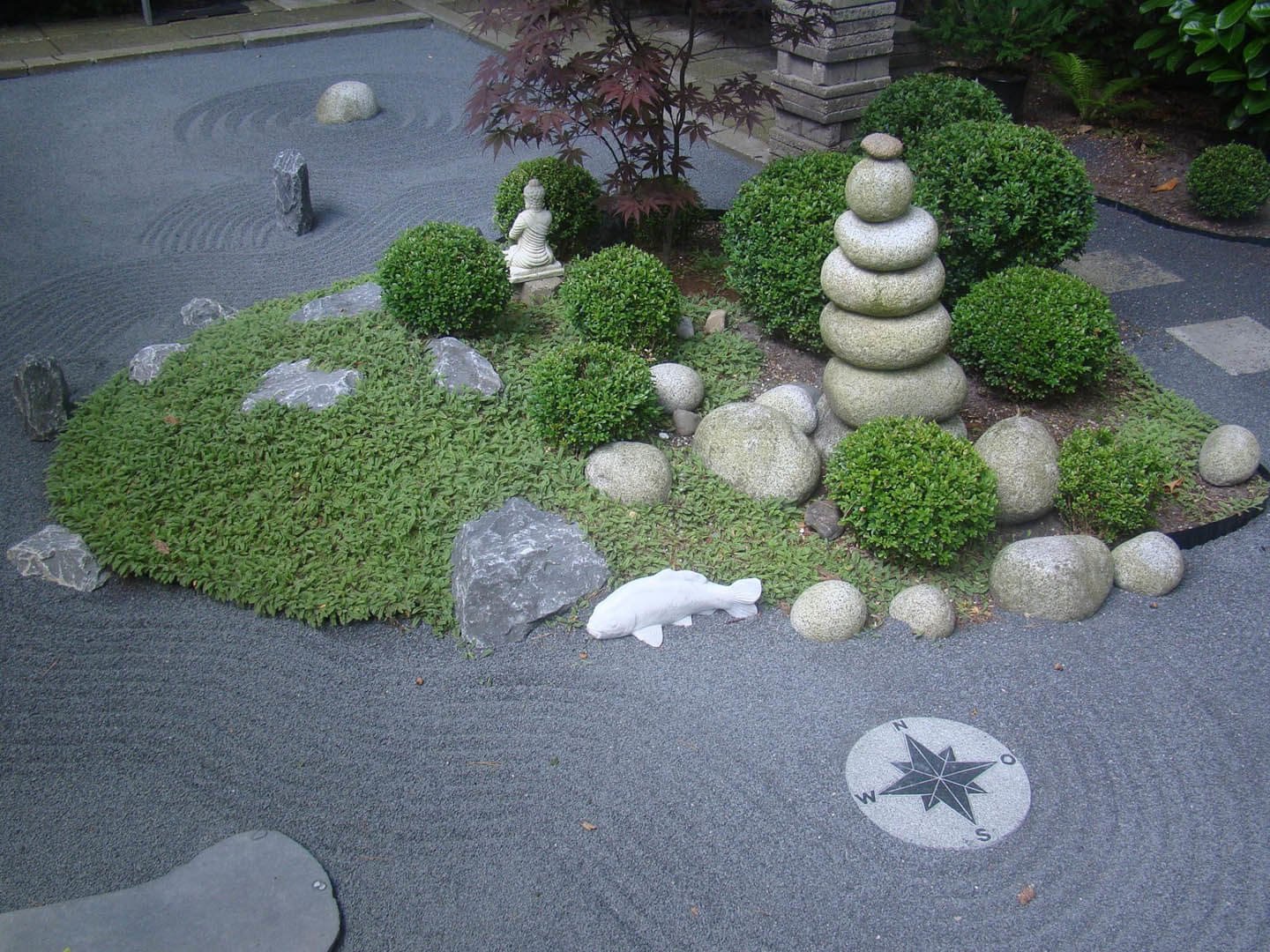 Сад камней – каждый камень что-то олицетворяет