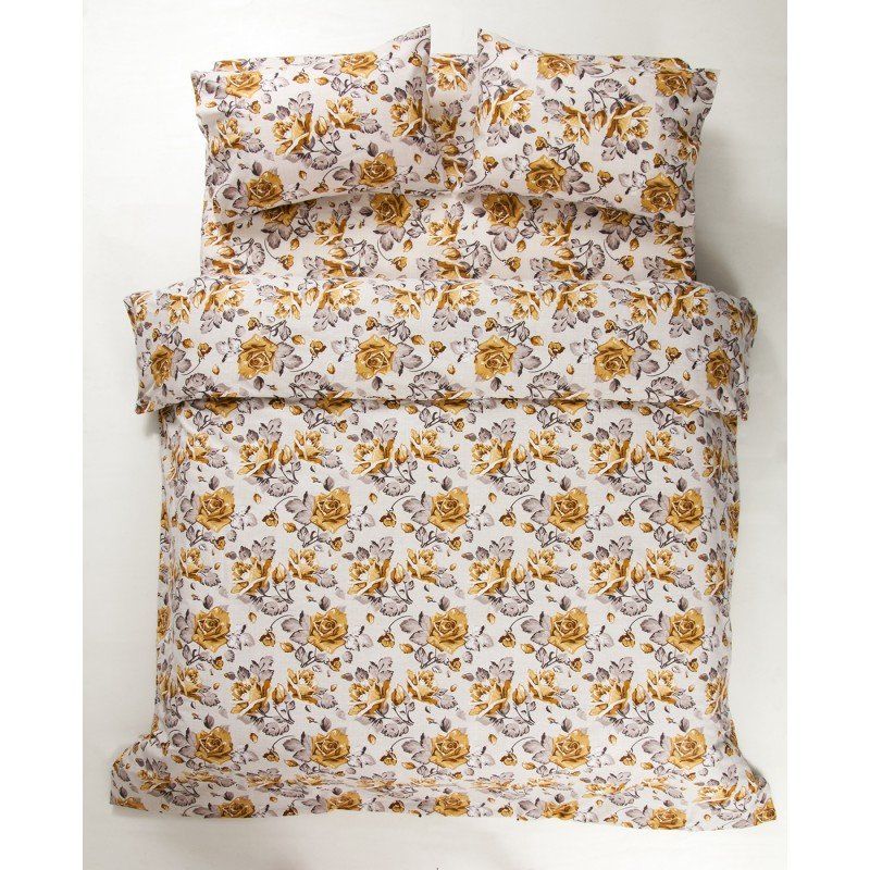 Комплект постельного белья Lotus Ranforce - Jadore оранжевый семейное
