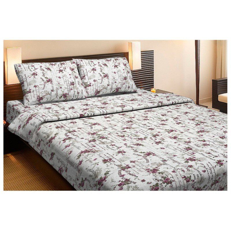 Комплект постельного белья Lotus Ranforce - Mary розовый двуспальное