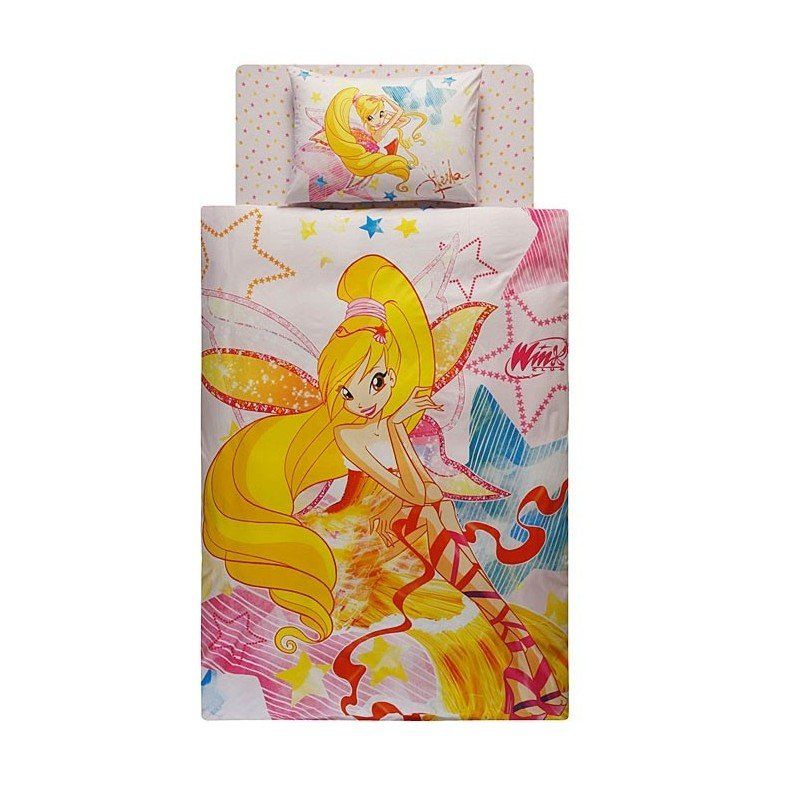 Подростковое постельное белье Tac Disney - Winx Harmonix Stella