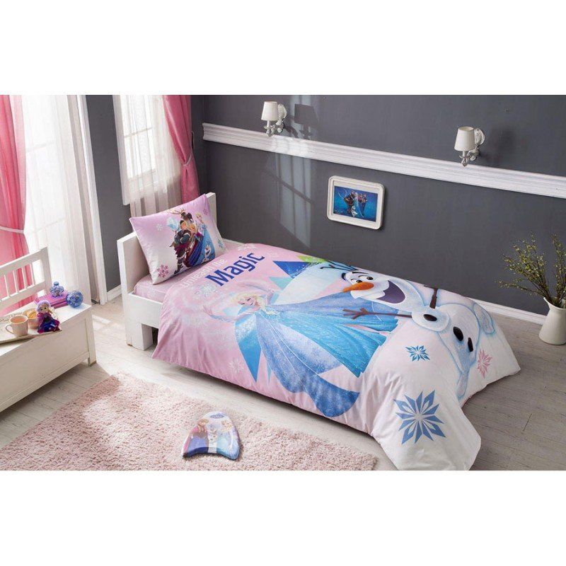 Подростковое постельное белье Tac Disney - Frozen Pink