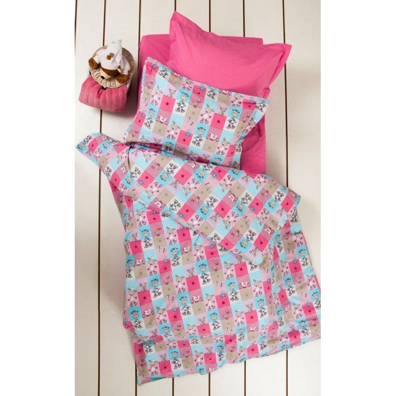 Подростковое постельное белье Lotus Premium B&G - Sweetie розовый