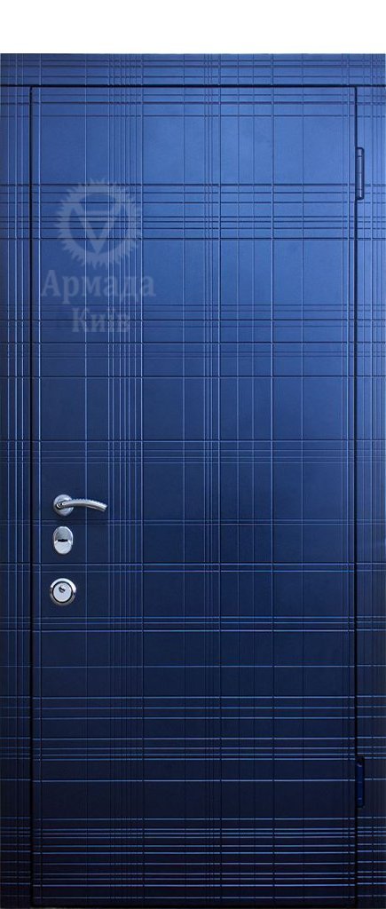 Двери армада • Граффити синяя А14.3