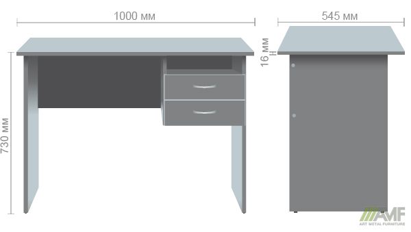 Характеристики Стол компьютерный СК100 венге