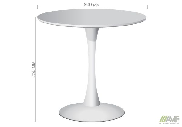 Характеристики Стол обеденный Allure Marble / White