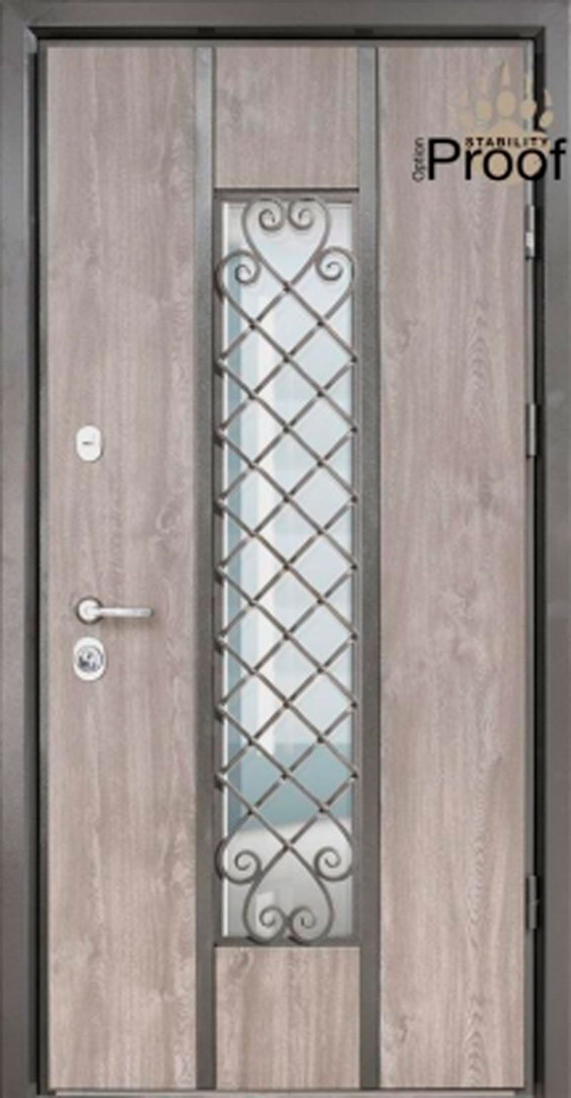 Модель вхідних металевих дверей з якісними матеріалами, доступна в наявності - Proof Securemme • Classe