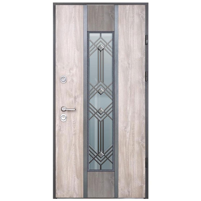Вхідні металеві двері з унікальним дизайном, купити в Києві - Proof Securemme • мод. Magnet