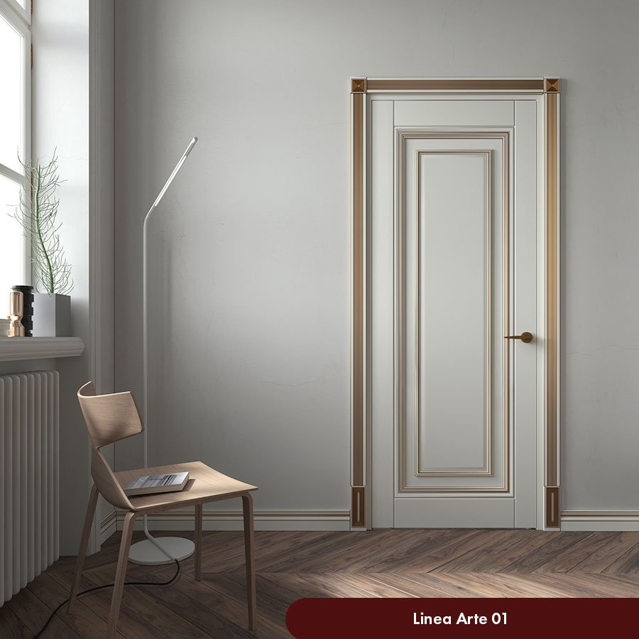 Двери межкомнатные деревянные VPorte – Linea Arte 01