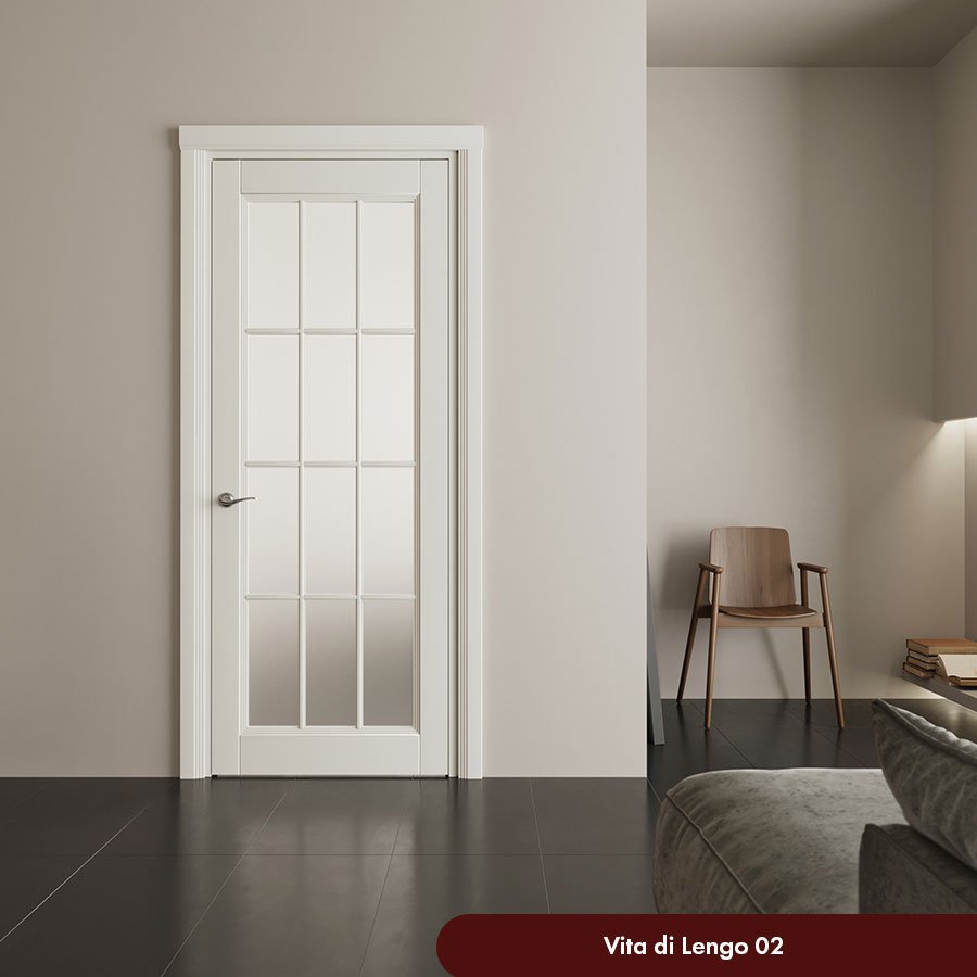 Белые матовые двери VPorte – Vita di Legno 02