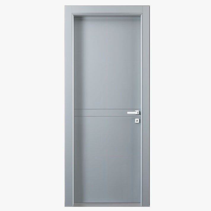 Міжкімнатні двері сірого кольору Bologna LG-14