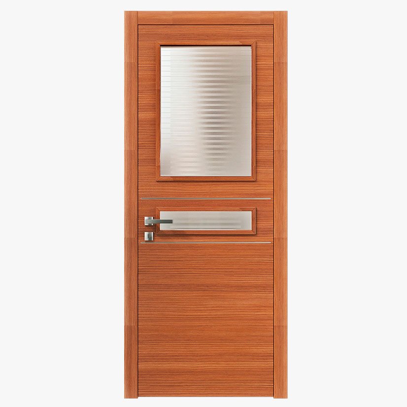 Купити дерев'яні двері у ванну та туалет Madrid LH-36 Crystal