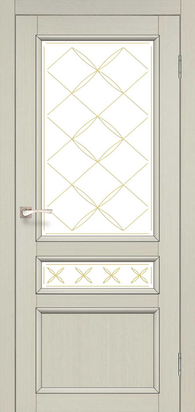 Дизайн классика межкомнатные двери CLASSICO CL-05 Белый перламутр