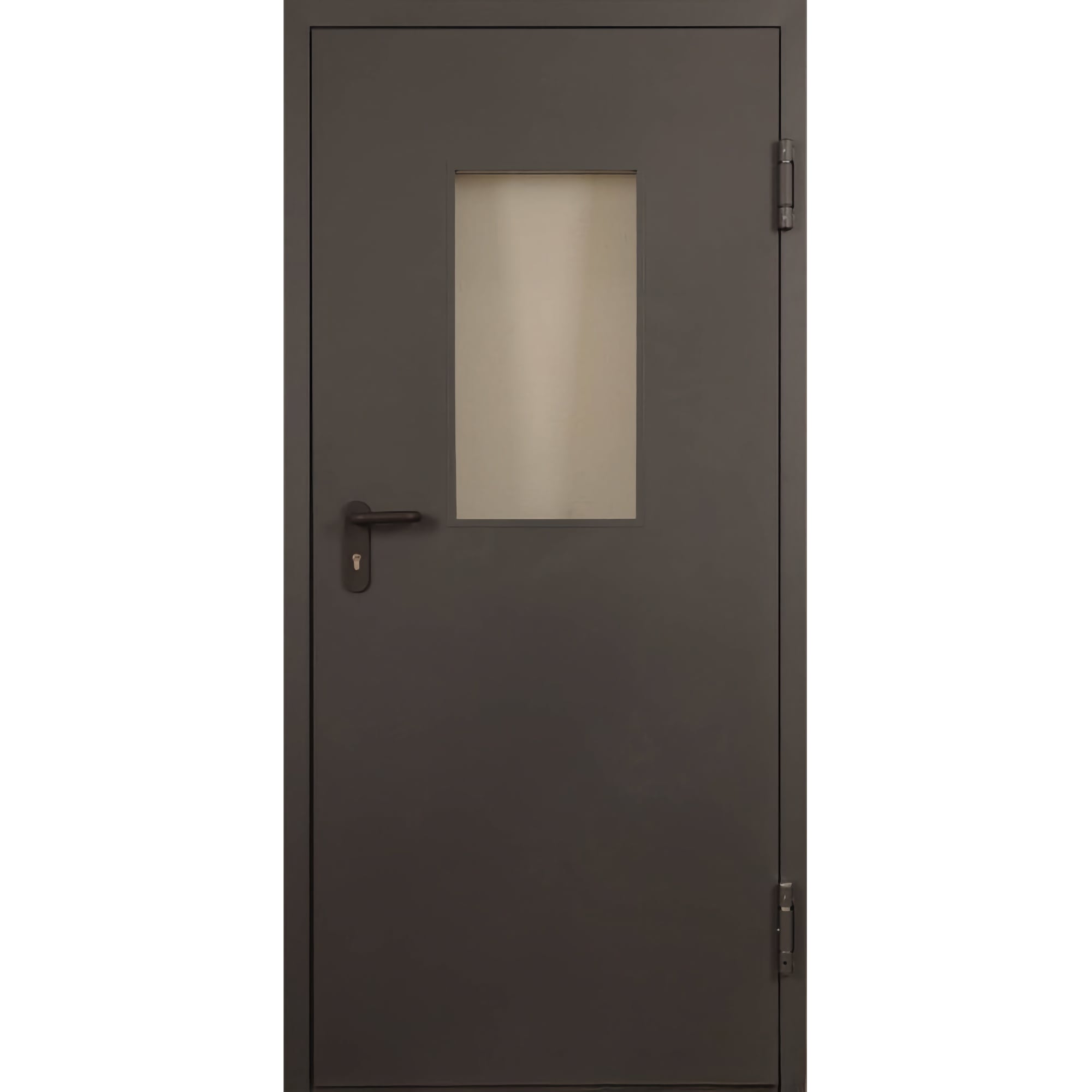 Огнестойкая противопожарная дверь в каталоге интернет-магазина с доставкой и установкой - TD-EI-60 стекло • 860*2050