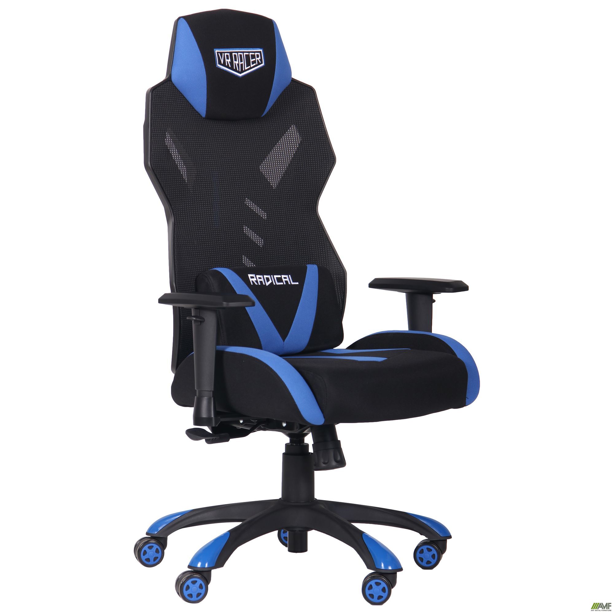 Кресло VR Racer Radical Krios черный/синий