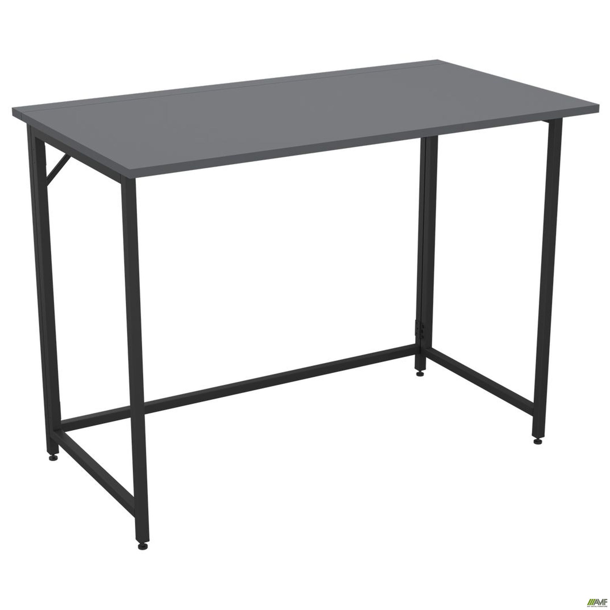 Стол раскладной Fold FL1000 (1000х600х750Н) черный/Серый Шифер