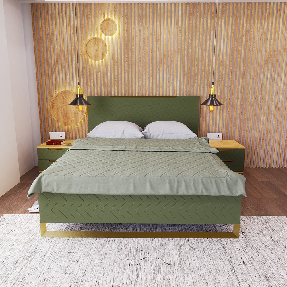 Ліжко Swan Балі Зелений 1600*2000