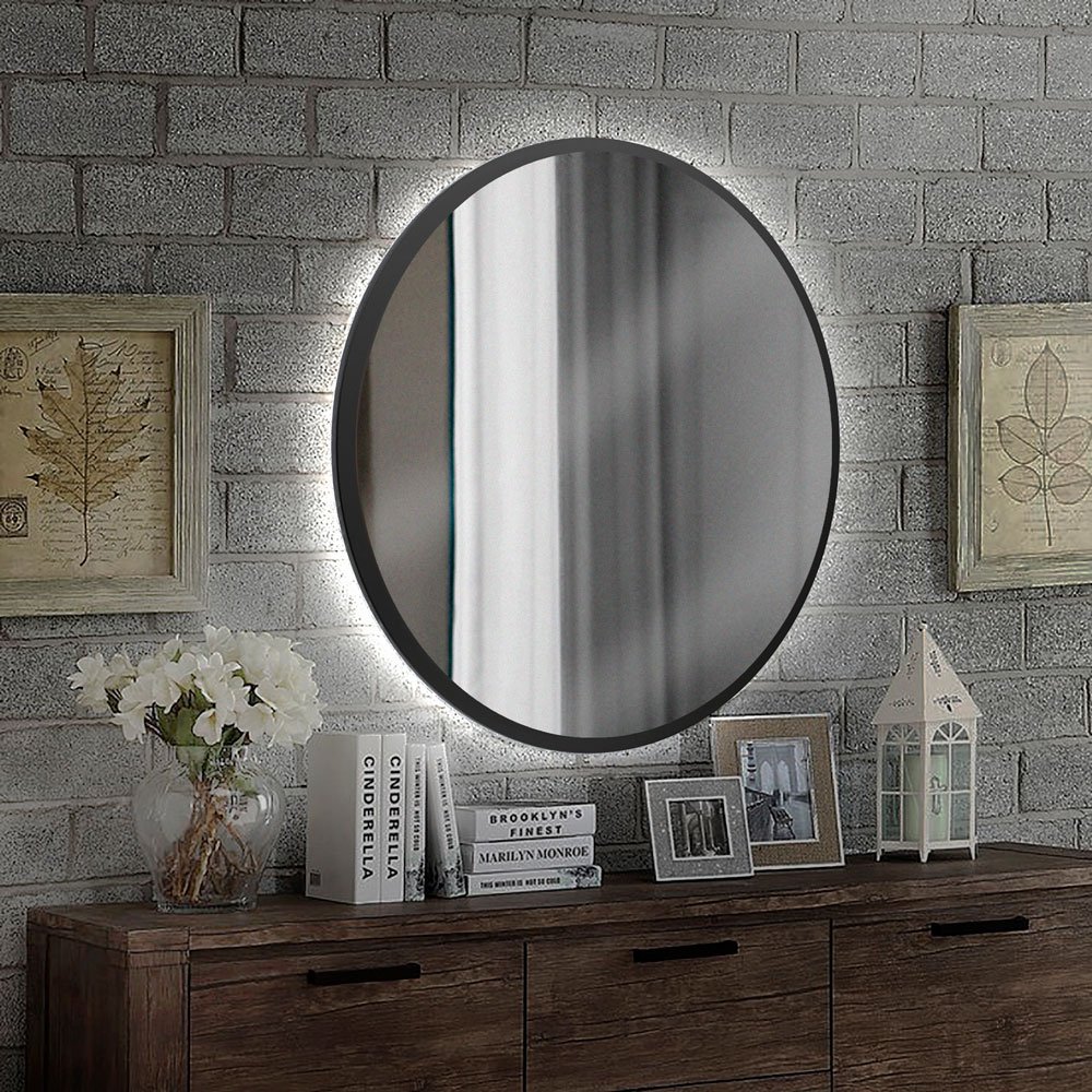 Зеркало с подсветкой для спальни ЗЛ-1