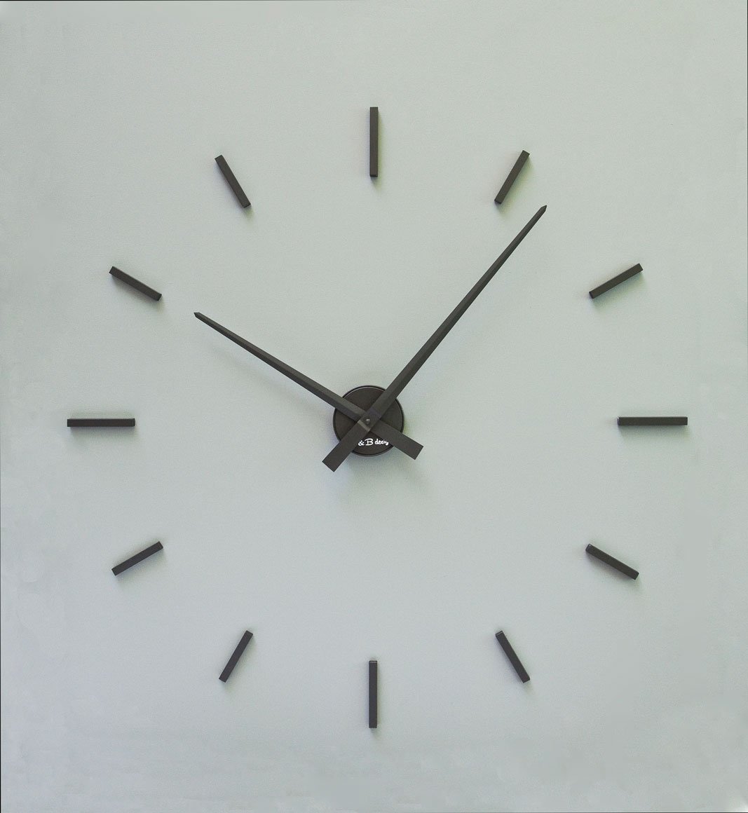 Дизайнерские часы Segments — графит