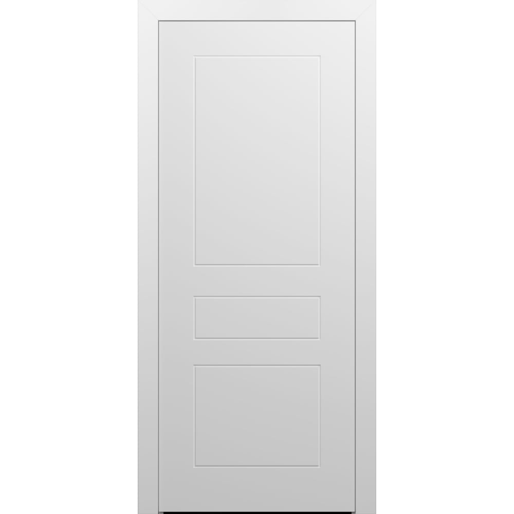 Білі офісні двері Емаль мод. 7.04