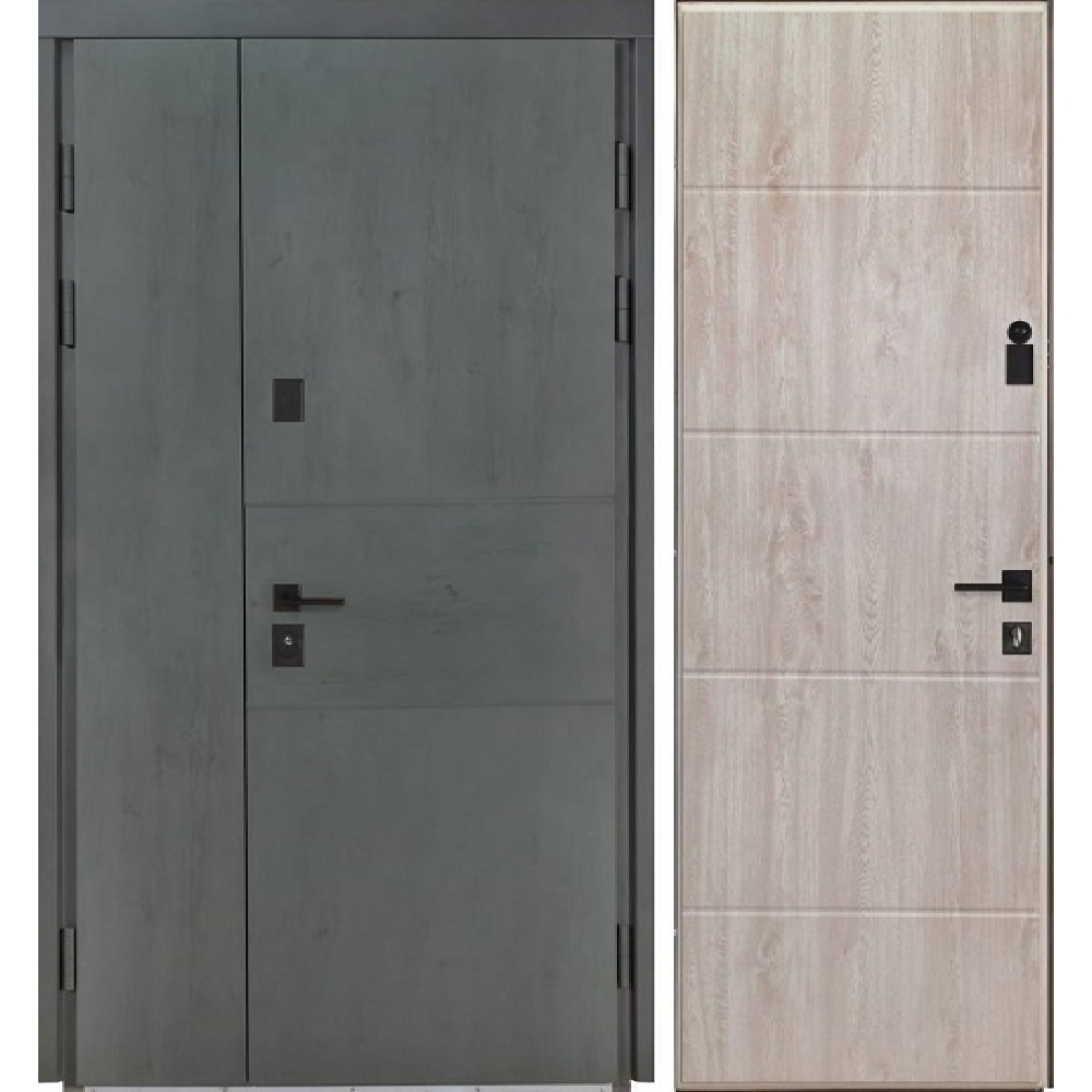 Дверь металлическая с терморазрывом – Термо House 1200 мод. №703/191