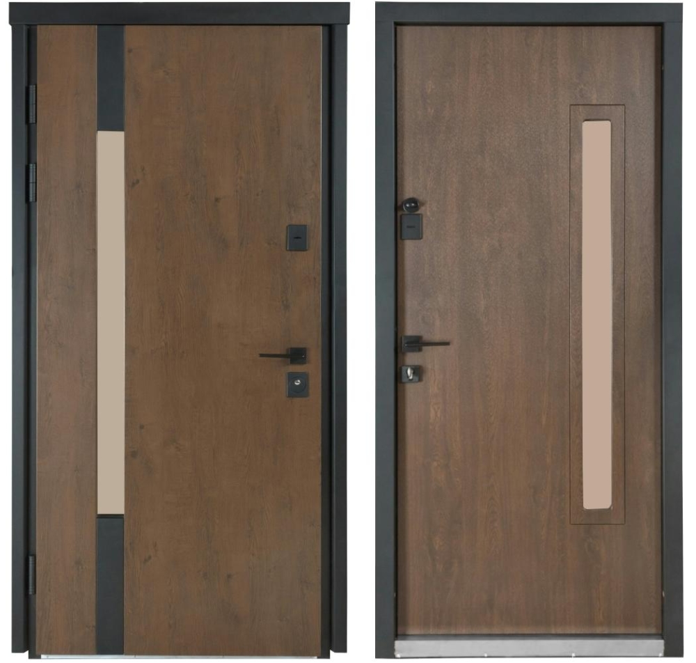 Вуличні двері з терморозривом – Термо House мод. №705/428