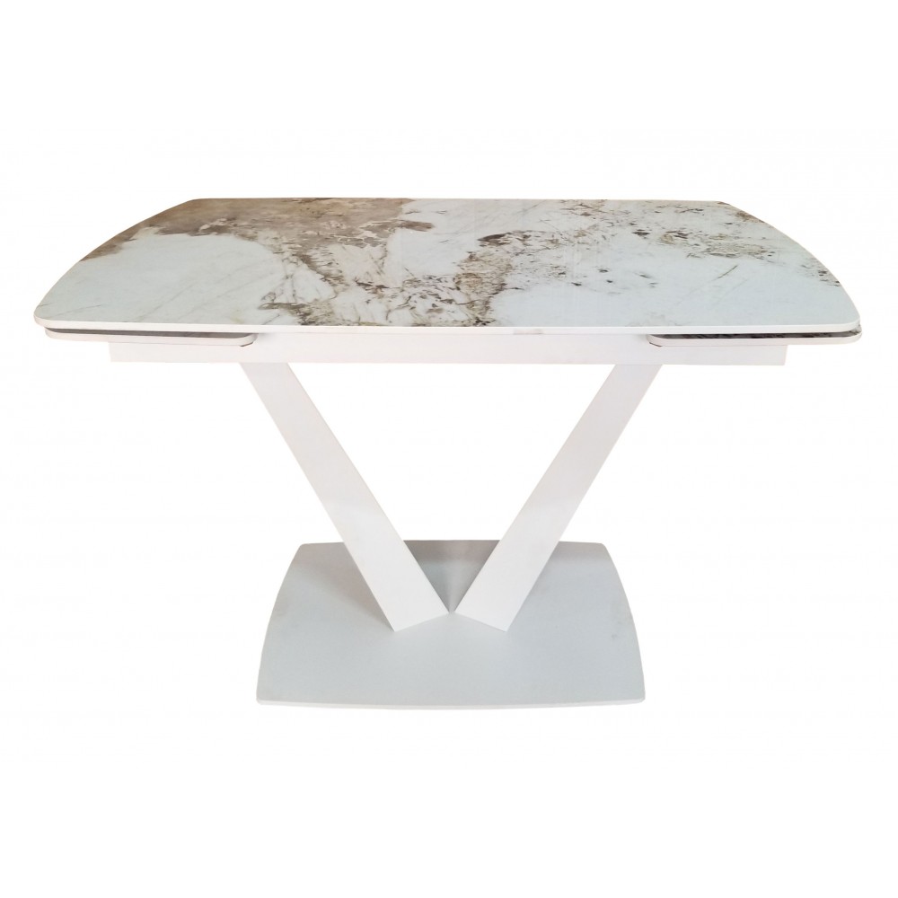 Раскладной стол керамический Elvi (Елви) Pandora 120-180 см