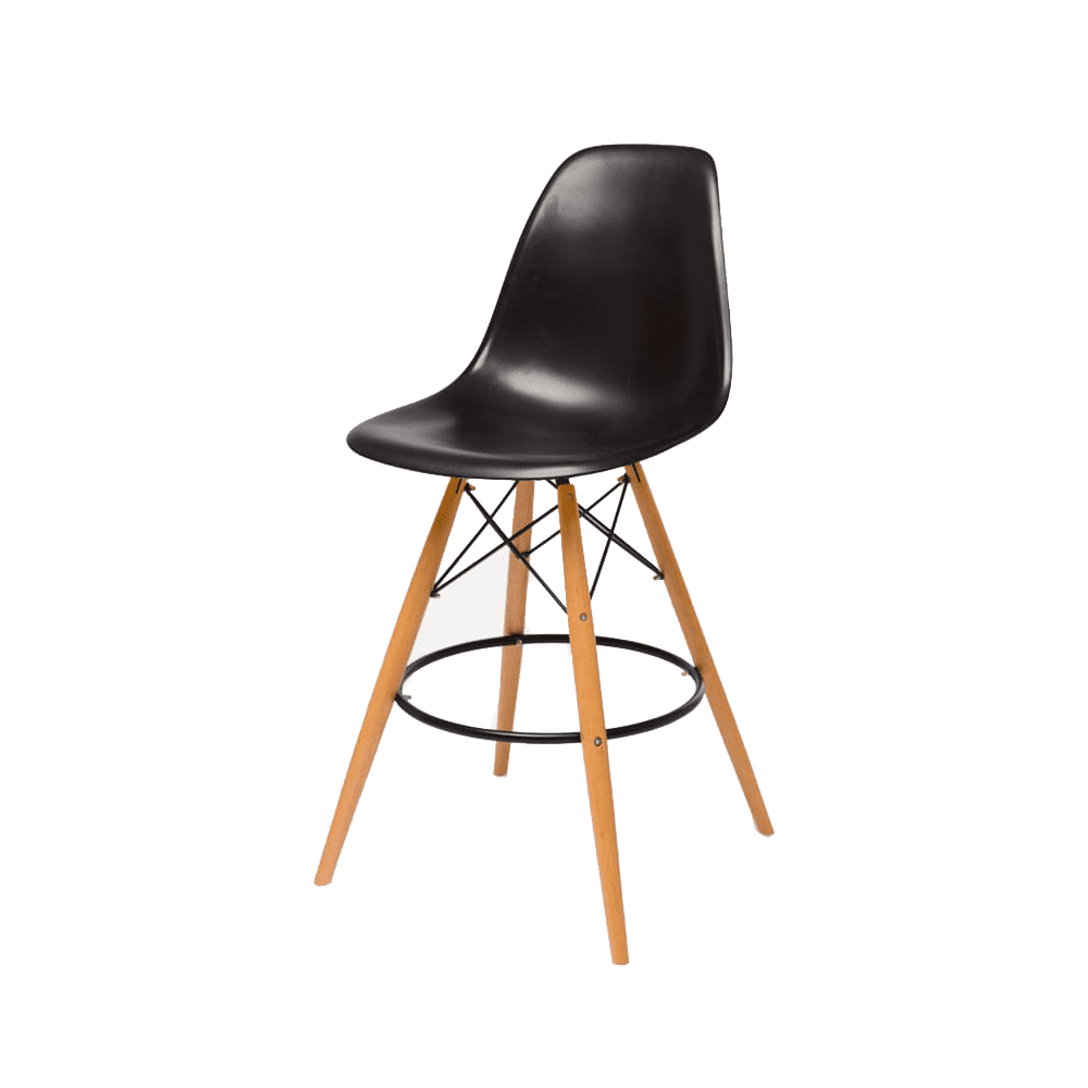 Барный стул Eames Bar Chair (черный)
