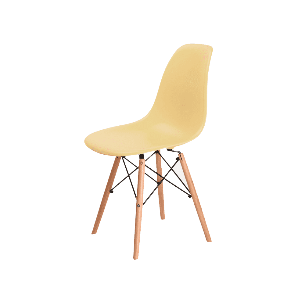 Стілець Eames DSW Chair (кремовий)