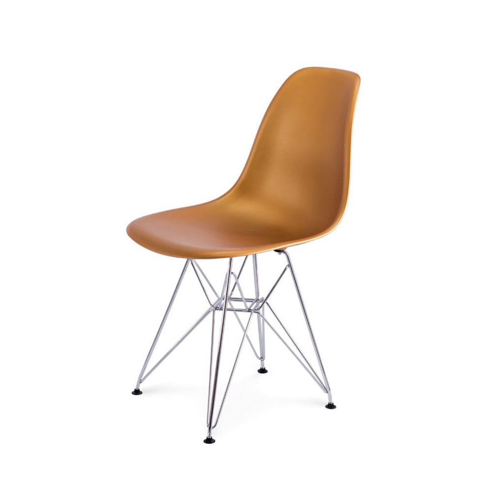 Стул Eames DSR Chair (золото)