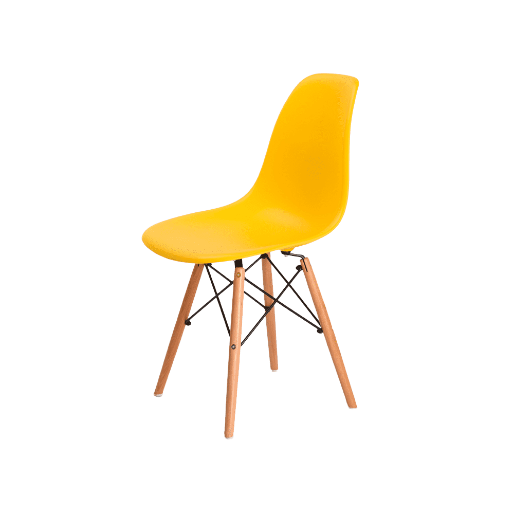 Стул Eames DSW Chair (желтый)
