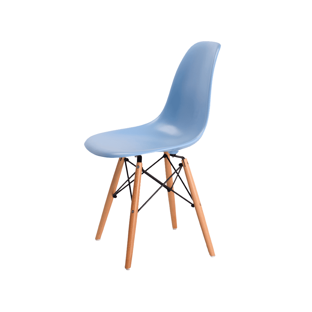 Стул Eames DSW Chair (голубой)