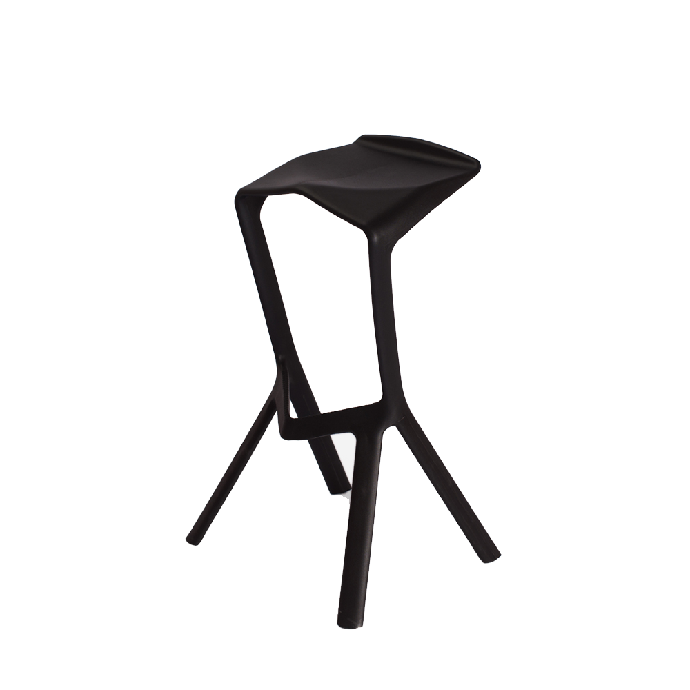 Барный стул Miura Chair (черный)