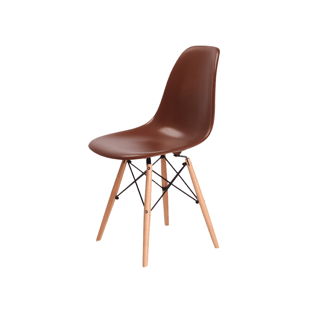 Стілець Eames DSW Chair (кавовий)