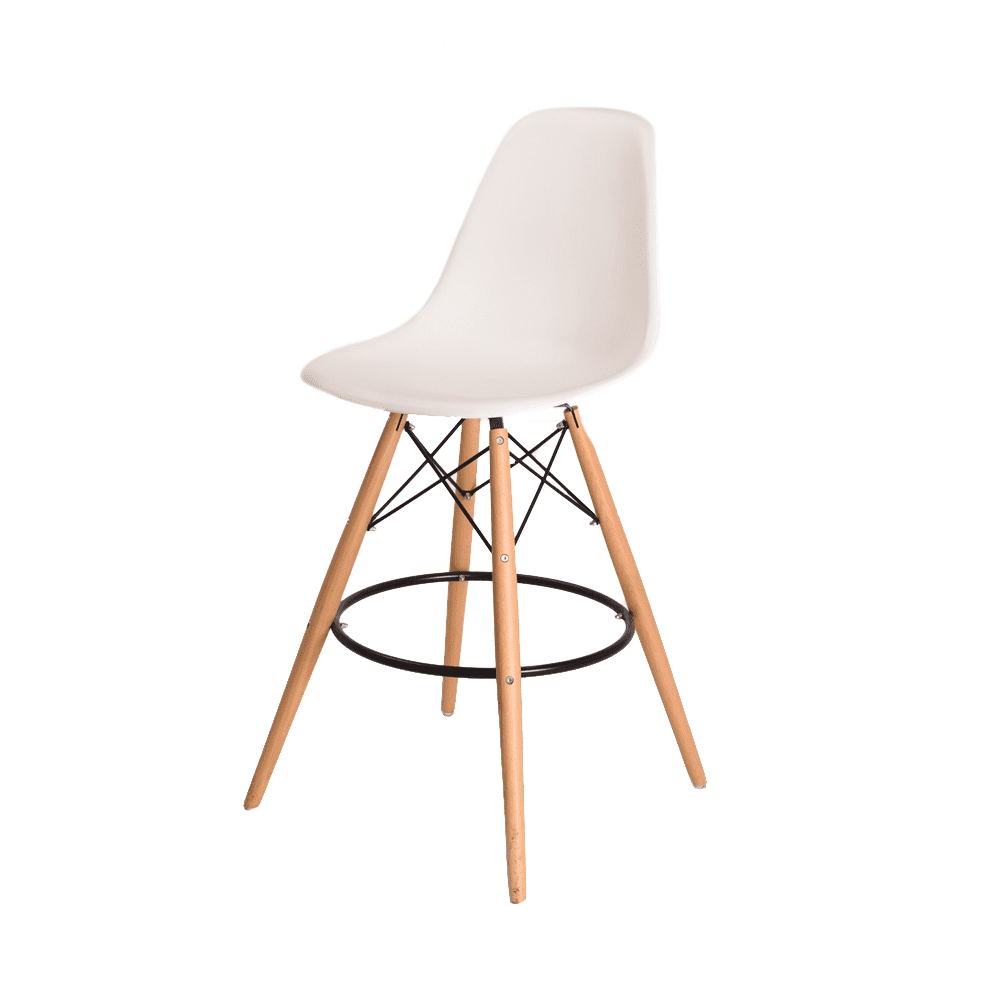Барный стул Eames Bar Chair (белый)