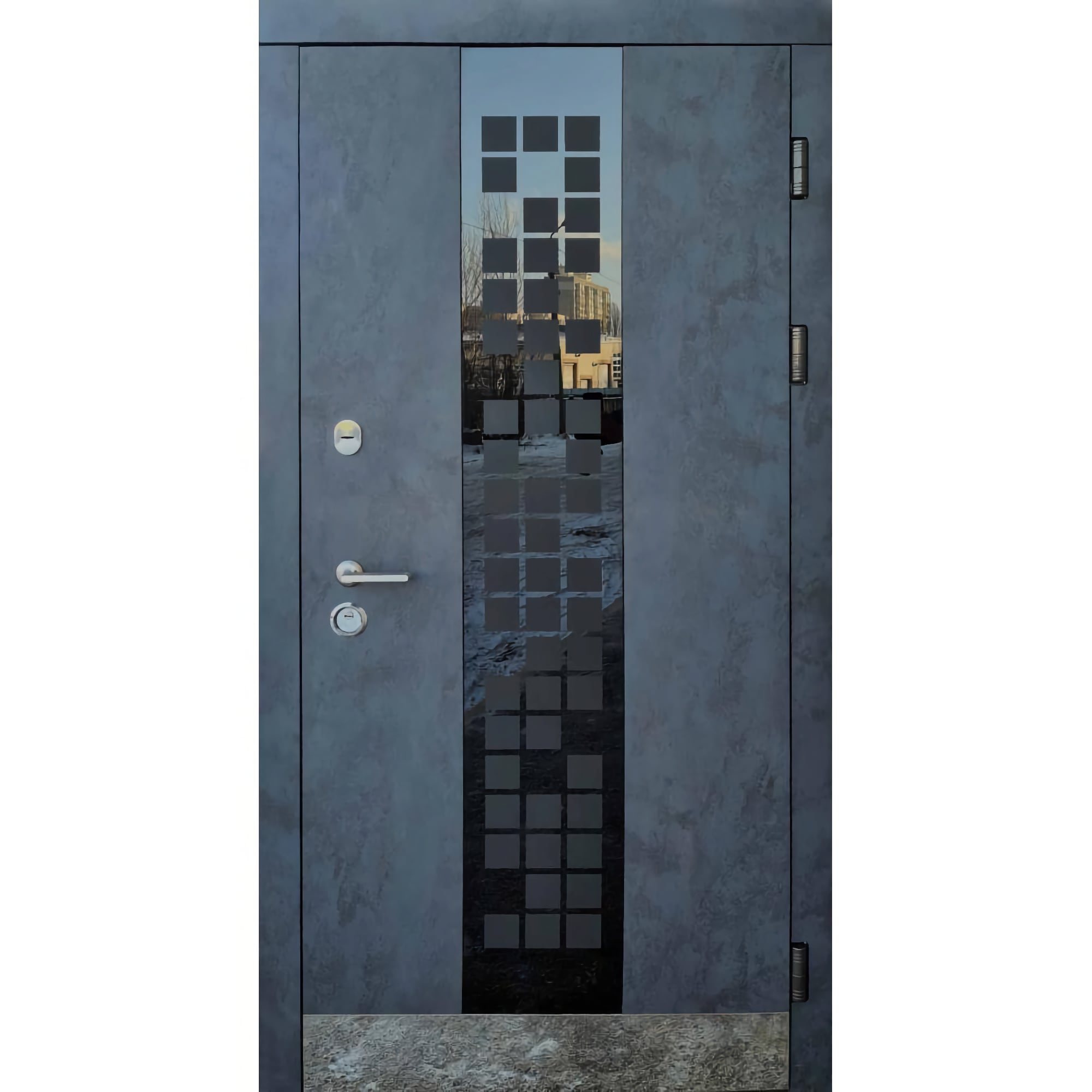 Дверь для дачи входная уличная утепленная – Трио Сити 860