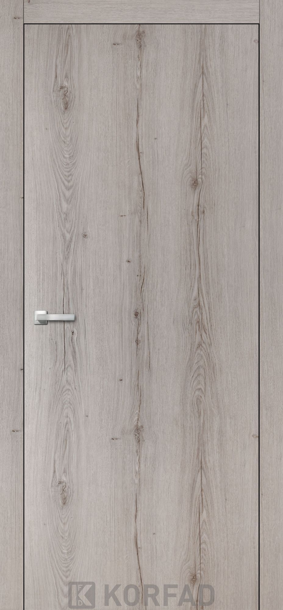 Серые деревянные двери WOOD PLATO WP-01