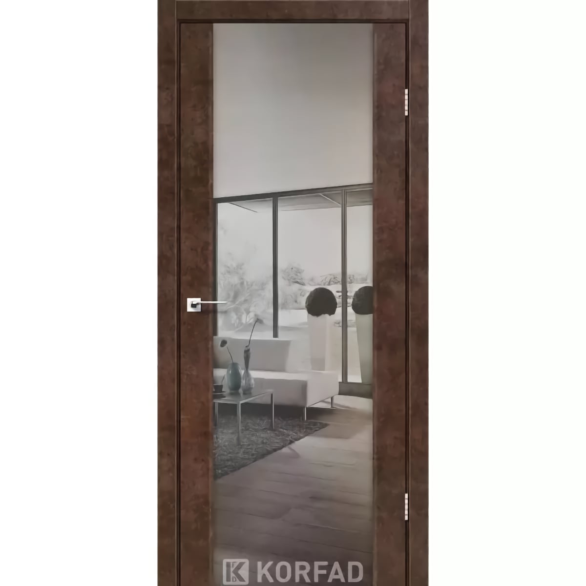 Дверь в стиле лофт SANREMO SR-01 арт бетон